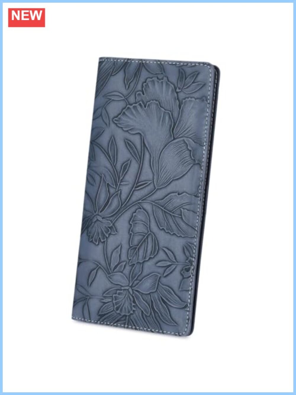 Ultra Slim Bifold Faux Leather RFID Blocking Wallet Card Holder